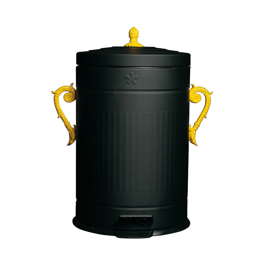 Vintage Style Pedal Litter Bin By Out There Interiors