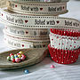 'With Love' Craft Ribbon, thumbnail 5 of 6