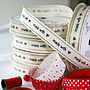 'With Love' Craft Ribbon, thumbnail 1 of 6