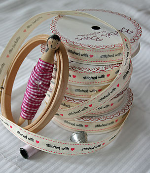 'With Love' Craft Ribbon, 6 of 6