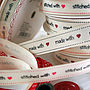 'With Love' Craft Ribbon, thumbnail 3 of 6