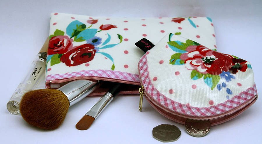 Oilcloth Cosmetic Bag Gift Set By Love Lammie Co Notonthehighstreet Com