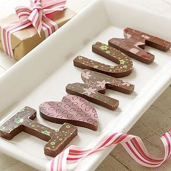 Patterned Milk Chocolate Letter, 2 of 10