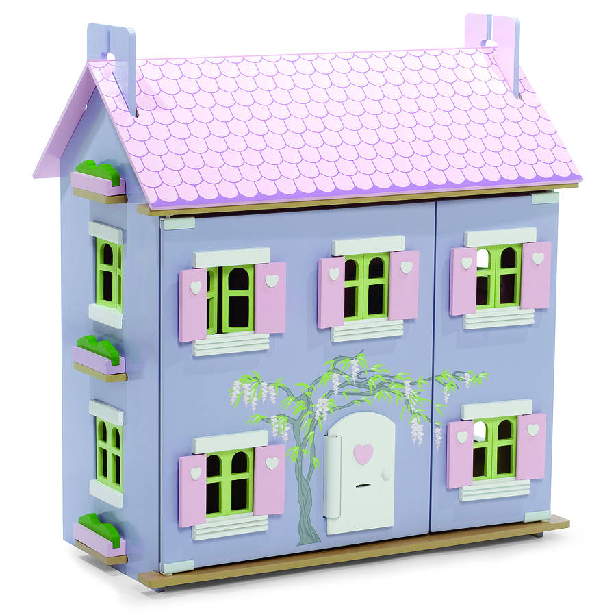 original_butterfly dolls house with furniture