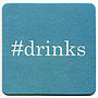Hashtag Drinks Coaster Invitations, thumbnail 2 of 3