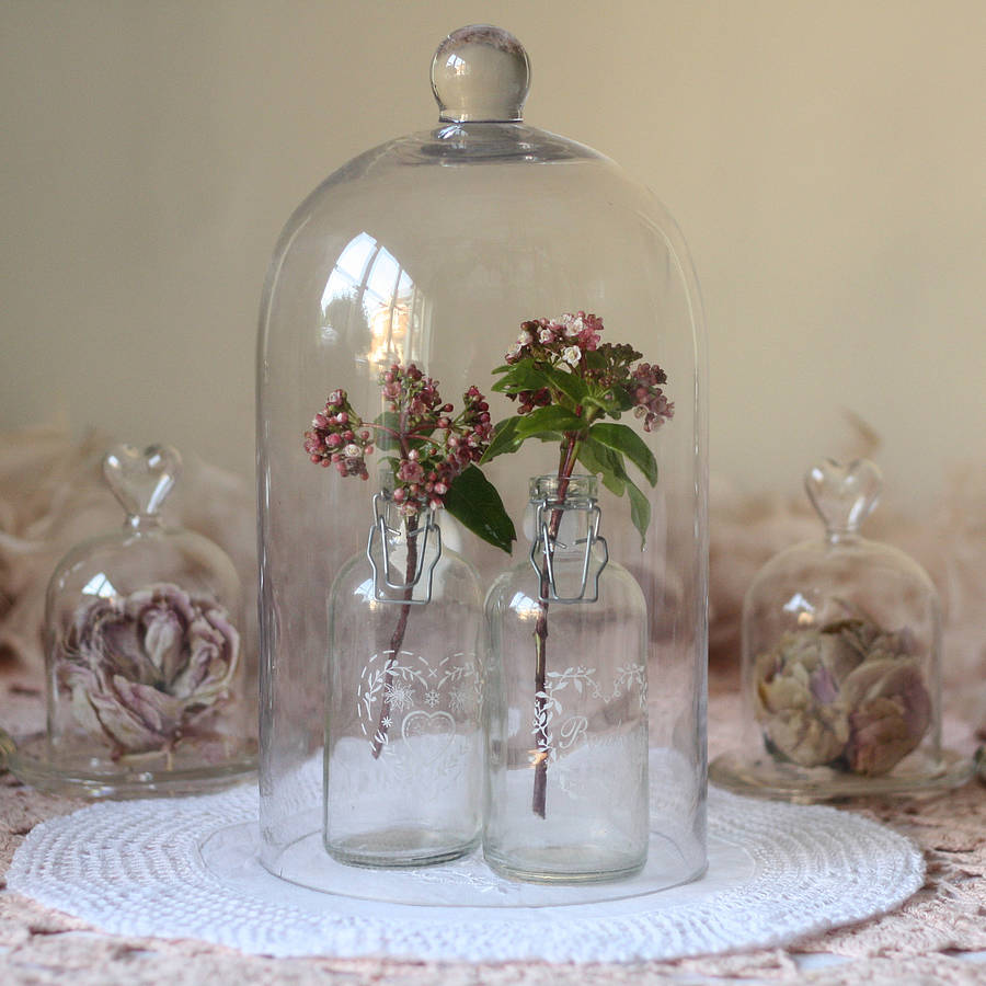 Glass Dome Bell Jar Cloche By The Wedding Of My Dreams