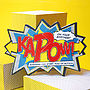 'Kapow!' Comic Cracker Card, thumbnail 1 of 2