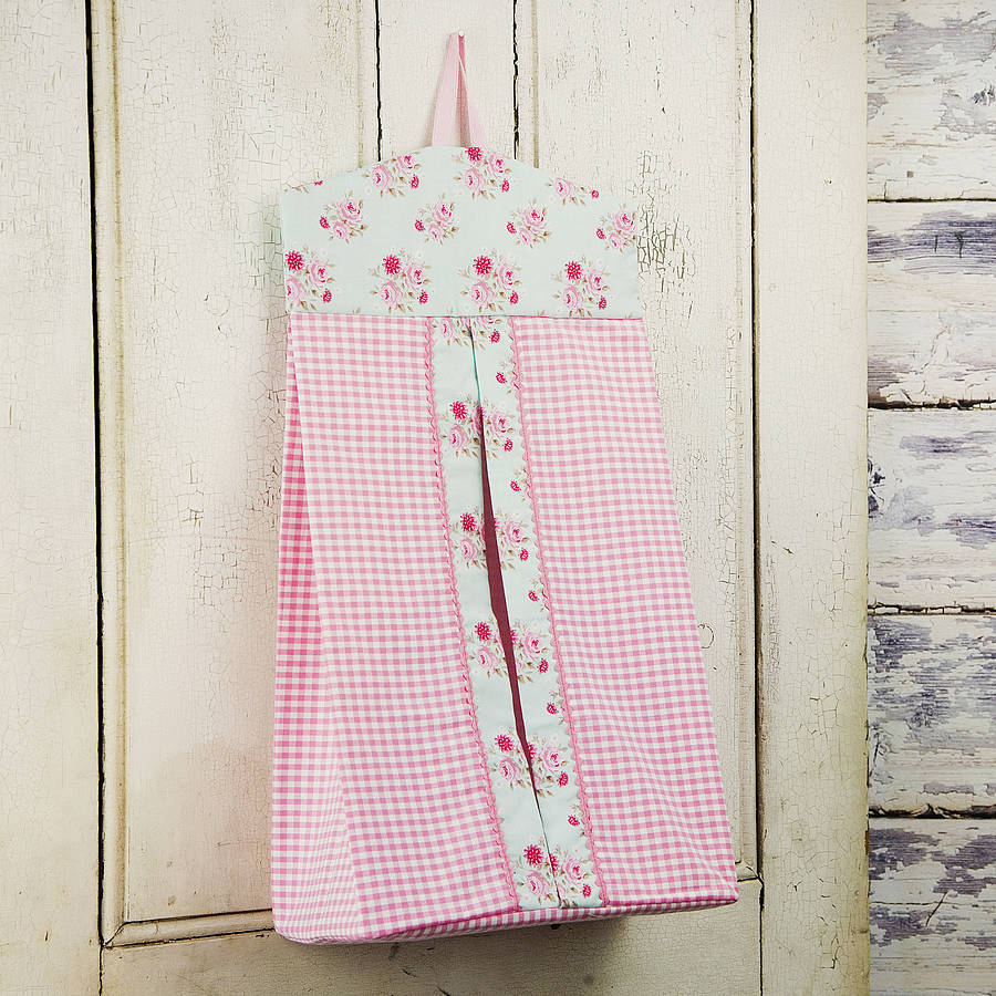 Floral Nappy Stacker By Elm Tree Studio