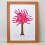Personalised Hand Print Tree Poster, thumbnail 8 of 8