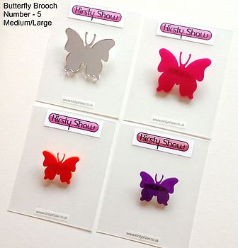 Butterfly Brooch Various Colours & Designs, 5 of 9