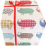 Colourful Sheep Wrapping Paper, thumbnail 3 of 6