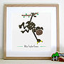 Personalised Monkey Picture, thumbnail 1 of 4