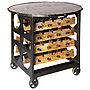 Jodin Brix Bar Table And Wine Storage, thumbnail 1 of 2