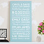 Personalised Family Memories Canvas, thumbnail 1 of 8