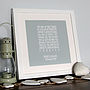 Personalised Wedding Vows Canvas Print, thumbnail 3 of 12