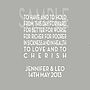 Personalised Wedding Vows Canvas Print, thumbnail 5 of 12
