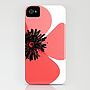 Poppy Flower In Red Colour Case For iPhone, thumbnail 1 of 2