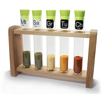 Scientific Spice Rack With Spices, 4 of 7