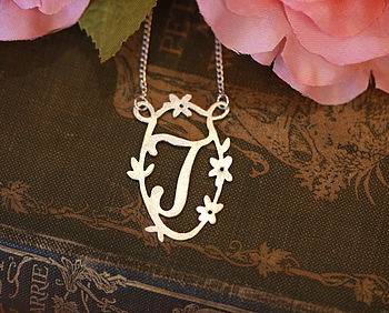 Handmade Decorative Initial Necklace, 4 of 11