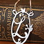 Handmade Decorative Initial Necklace, thumbnail 3 of 11
