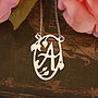 Handmade Decorative Initial Necklace, thumbnail 5 of 11