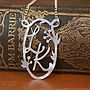 Handmade Decorative Double Initial Necklace, thumbnail 2 of 8