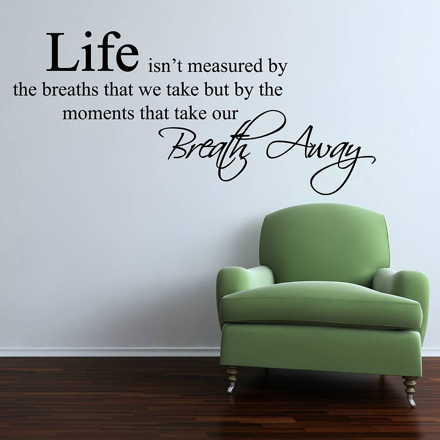 life moments wall stickers by parkins interiors | notonthehighstreet.com
