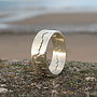 Personalised Gold Coastline Ring, thumbnail 4 of 9