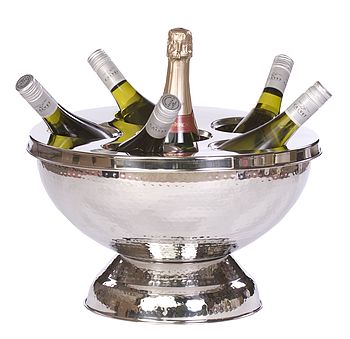 Hammered Champagne And Wine Bucket, 2 of 2