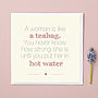 'A Woman Is Like' Card, thumbnail 1 of 2