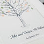 Personalised Thumbprint Tree Guest Book, thumbnail 2 of 5