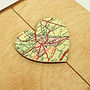 Map Location Heart Jewellery Box Birthday Gift, thumbnail 8 of 8