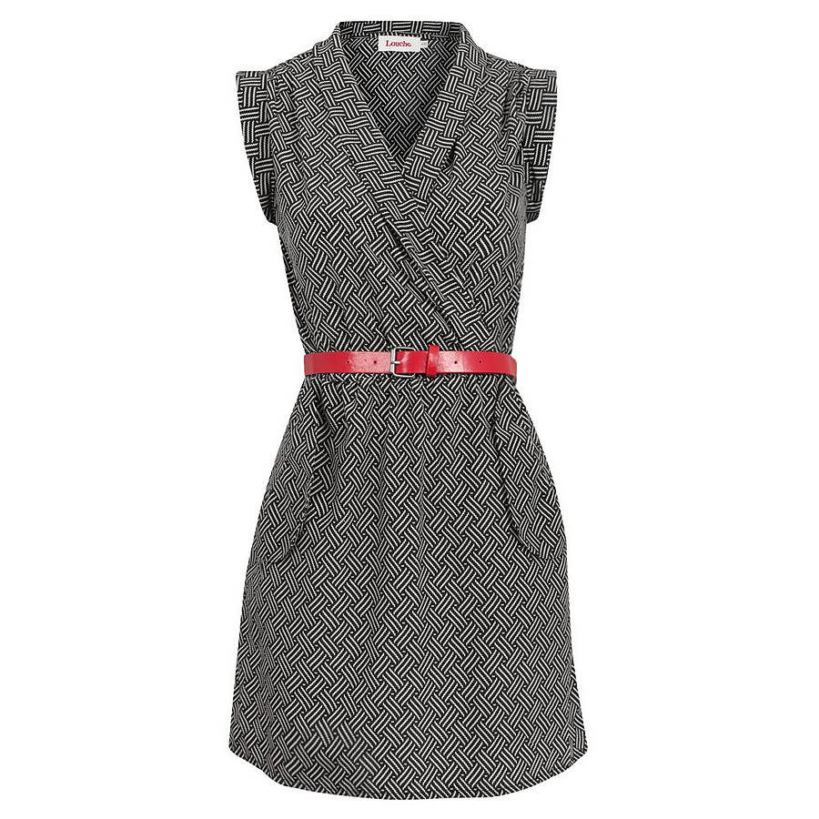 Belted Wrap Dress By Kiki's