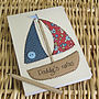Personalised Sea Embroidered Notepad, thumbnail 2 of 2