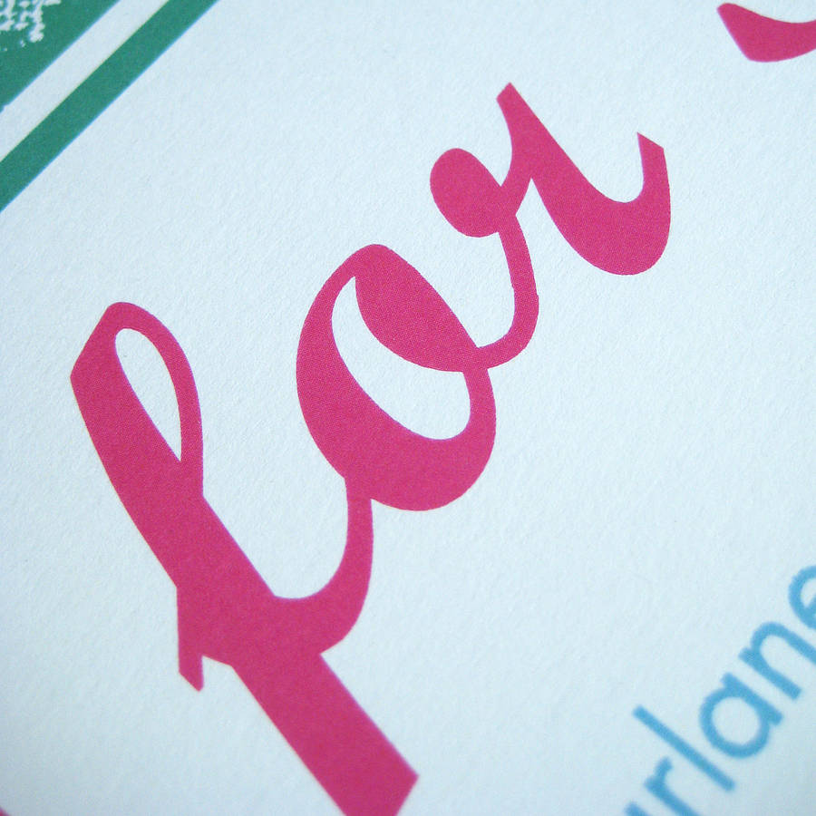 Personalised Alphabet Block Letter Name Print By Ruka-Ruka ...