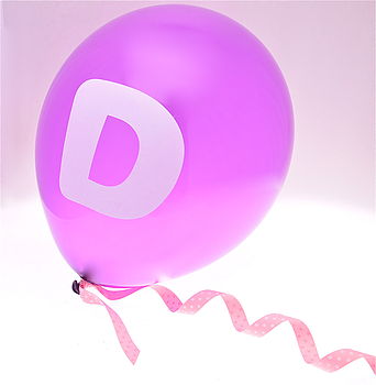 Personalised Letter Balloon, 5 of 5