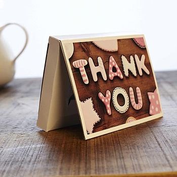 thank you cake card by the cake nest | notonthehighstreet.com