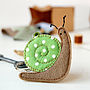 Sew Your Own Snail Keyring Craft Kit, thumbnail 1 of 12