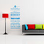 Personalised Quote Wall Sticker, thumbnail 4 of 6