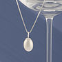 Freshwater Pearl Drop Necklace, thumbnail 1 of 7