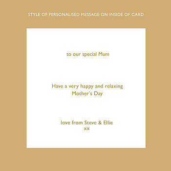 Personalised 'Mum' Mother's Day Card, 2 of 2