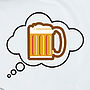Personalised 'Beer Dreams' Pillowcase For Beer Lovers, thumbnail 4 of 4