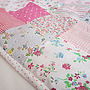 Patchwork Quilt Personalised Girls And Boys, thumbnail 7 of 10