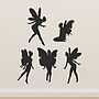 Fairy Vinyl Wall Sticker Set, thumbnail 3 of 6