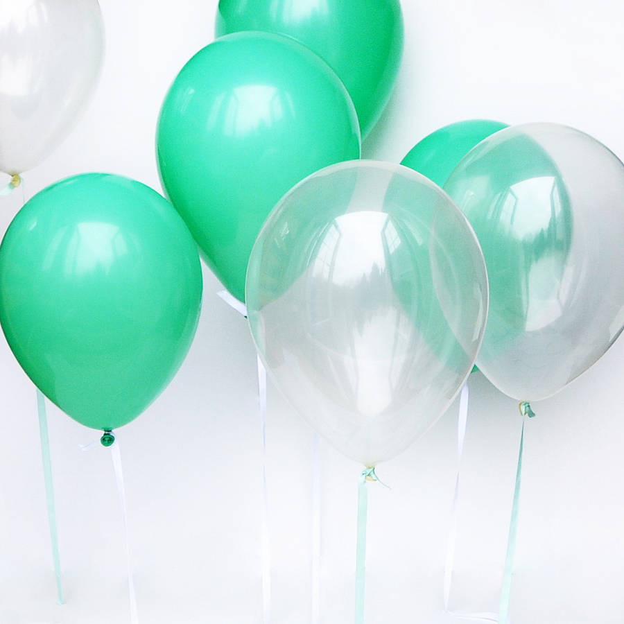 Pack Of 10 Standard Party Balloons, 1 of 12