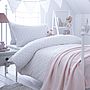 Girl's Pink Spot Embroidered Bedding, thumbnail 1 of 1
