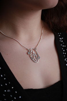 Handmade Decorative Initial Necklace, 7 of 11