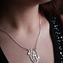 Handmade Decorative Initial Necklace, thumbnail 8 of 11
