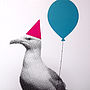 Party Animal Seagull Birthday Card, thumbnail 2 of 3