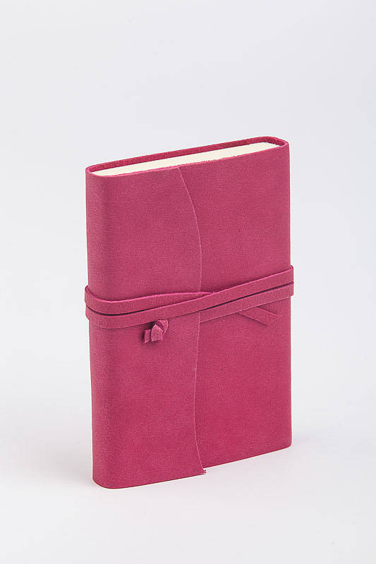 personalised leather journal with tie by life of riley